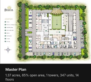 Master Plan in 2 BHK Apartment at Mansarovar – for Sale