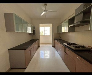 Building Lobby in 3 BHK Apartment at Clover Belvedere, Sopan Baug – for Rent