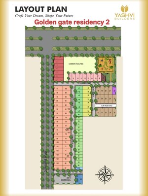  Plot – Map Location View at Yashvi Golden Gate Residency, Farukh Nagar Sector 3 - for Sale