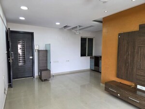 Living Room in 2 BHK Apartment at Rustomjee Athena, Majiwada – for Rent
