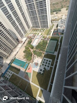 Balcony in 3 BHK Apartment at Godrej Woods, Sector 43 – for Rent