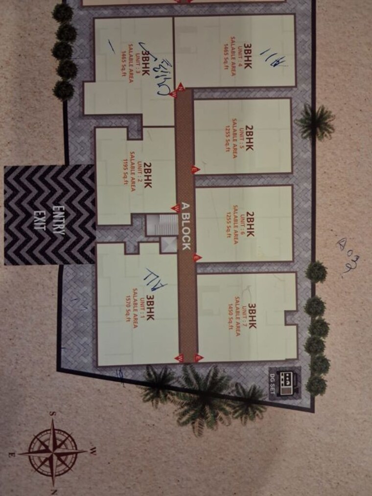 Master Plan, victorian-view 3 Bedroom 1465 Sq.Ft. Apartment In Whitefield Bangalore 10493374