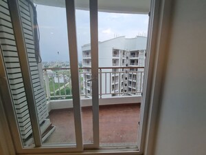 Building Lobby in 3.5 BHK Apartment at Rishita Mulberry Heights, Sushant Golf City – for Rent