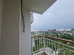 Balcony in 3.5 BHK Apartment at Rishita Mulberry Heights, Sushant Golf City – for Rent