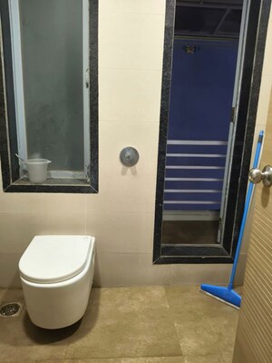 Bathroom in 3 BHK Apartment at Kailash Lush Meadows, Kharghar – for Rent