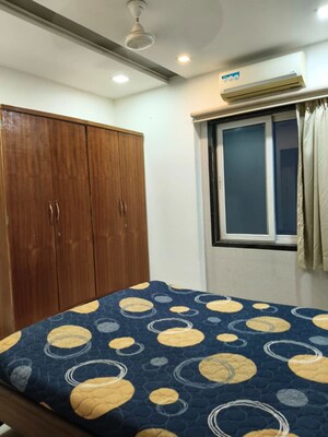 Bedroom in 3 BHK Apartment at Kailash Lush Meadows, Kharghar – for Rent