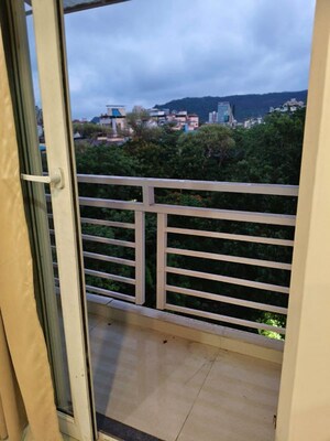 Balcony in 3 BHK Apartment at Kailash Lush Meadows, Kharghar – for Rent