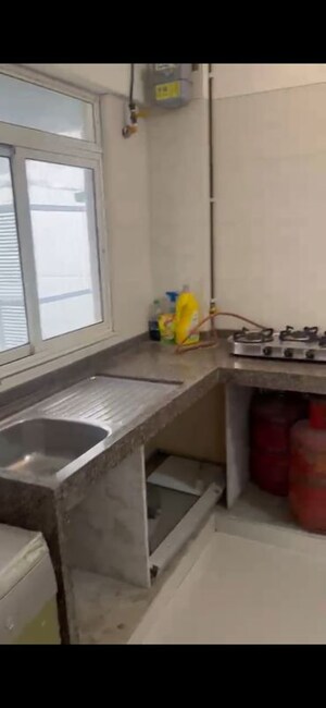 Kitchen in 2.5 BHK Apartment at Govardhangiri, Goregaon West – for Rent