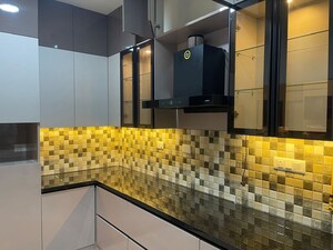 Kitchen in 3 BHK Apartment at Prestige Lakeside Habitat Apartments, Gunjur – for Rent