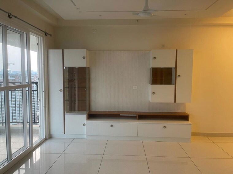 Living Room, prestige-lakeside-habitat-apartments 3 Bedroom 2280 Sq.Ft. Apartment In Gunjur Bangalore 10493508