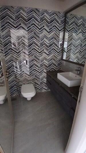 Bathroom in 4 BHK Apartment at Hubtown Seasons, Chembur – for Rent
