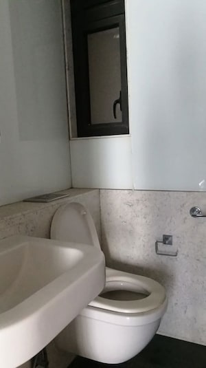 Bathroom in 2 BHK Apartment at Lodha New Cuffe Parade, Wadala – for Rent