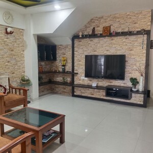 Living Room in 3 BHK Villa at NG Rathi Benchmark Undri, Undri – for Sale