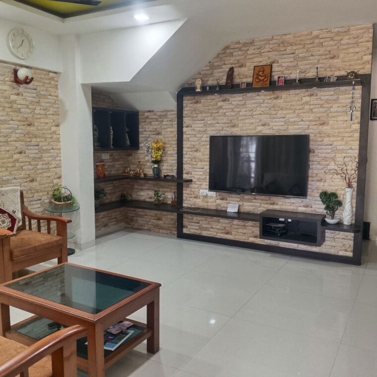 Living Room, ng-rathi-benchmark-undri 3 Bedroom 1900 Sq.Ft. Villa In Undri Pune 10493583