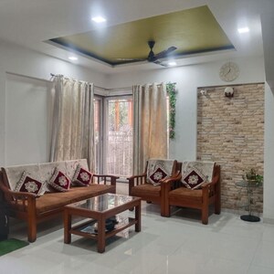 Living Room in 3 BHK Villa at NG Rathi Benchmark Undri, Undri – for Sale