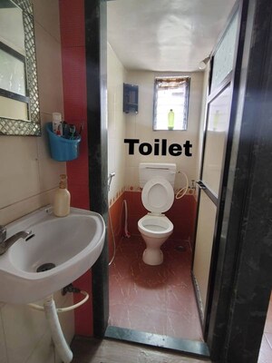Bathroom in 1 BHK Apartment at Anni Villa, Charai – for Rent