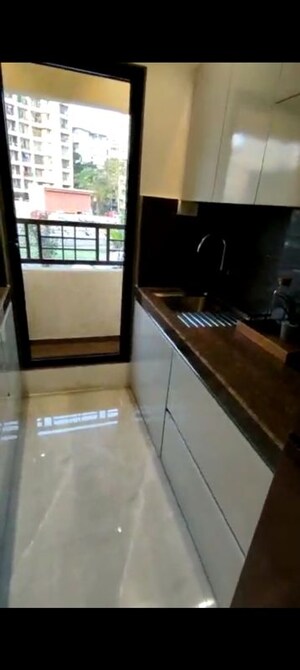 Kitchen in 1 BHK Apartment at Raunak 108, Kasarvadavali – for Sale