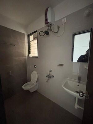 Bathroom in 2 BHK Apartment at Surya Society, Kondhwa – for Rent
