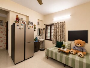 Living Room in 3 BHK Apartment at Adithya Classic, Serilingampally – for Rent