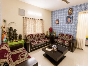 Living Room in 3 BHK Apartment at Adithya Classic, Serilingampally – for Rent