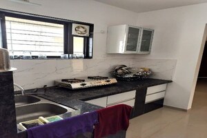 Kitchen in 1 BHK Apartment at Supertech Defence Colony Phase IV, Wagholi – for Rent