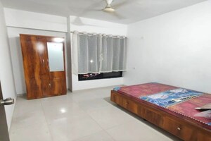 Master Bedroom in 1 BHK Apartment at Supertech Defence Colony Phase IV, Wagholi – for Rent