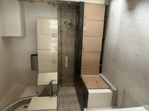 Bathroom in 3 BHK Apartment at Nimbus The Golden Palm, Sector 168 – for Rent
