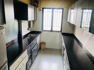 Kitchen in 3 BHK Apartment at Swami Tower, Chembur – for Sale