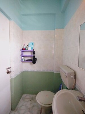 Bathroom in 2 BHK Apartment at High Class Residency, Bavdhan – for Rent