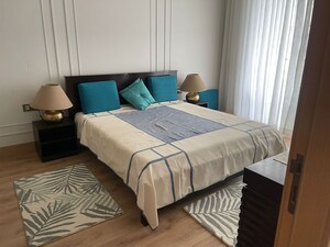 Bedroom in 4 BHK Builder Floor at DLF The Grove, Sector 54 – for Rent
