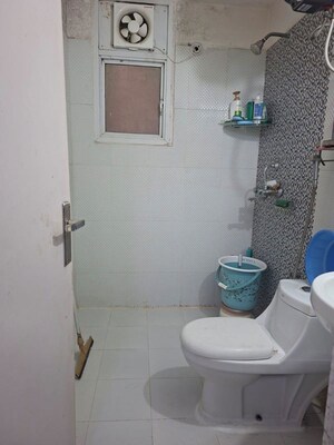 Bathroom in 2 BHK Apartment at Nirala Aspire Plaza, Sector 16 Greater Noida – for Rent