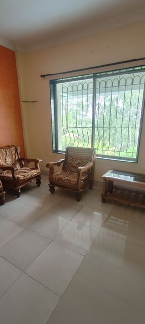 Living Room in 1.5 BHK Apartment at Raviraj Planet Millenium, Pimple Saudagar – for Rent