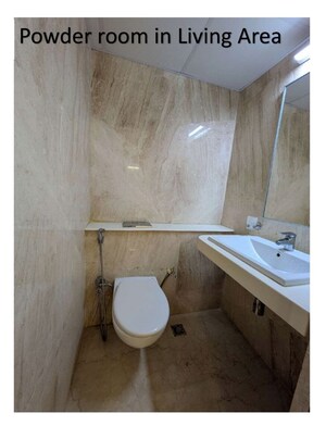 Bathroom in 2.5 BHK Apartment at G Corp Residency, Koramangala – for Sale