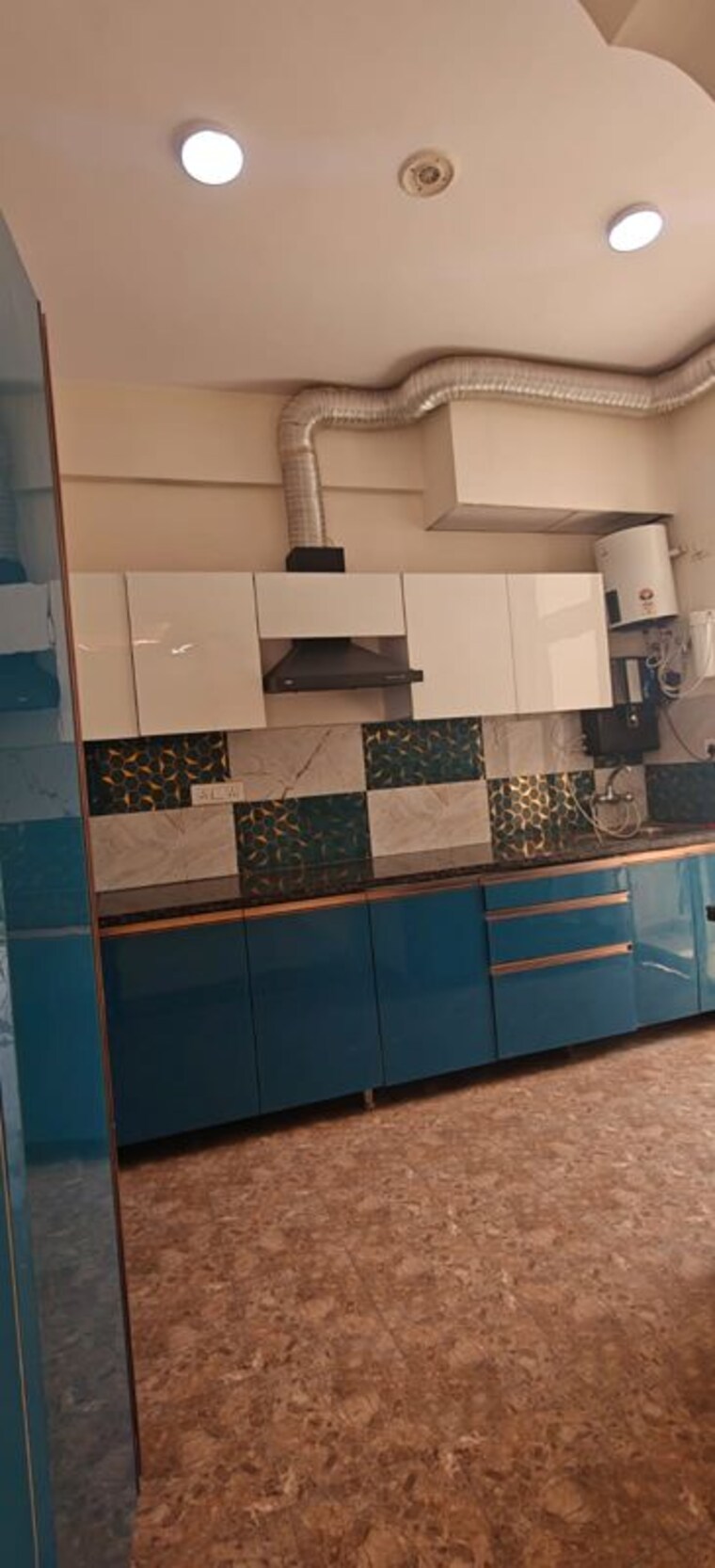 Kitchen, ansal-api-celebrity-garden-block-j 2 Bedroom 1320 Sq.Ft. Apartment In Sushant Golf City Lucknow 10493865
