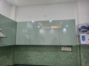 Kitchen in 1.5 BHK Builder Floor at Indira Colony 2 – for Rent