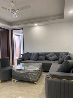 Living Room in 1 BHK Apartment at Saket – for Rent