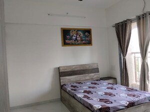 Bedroom in 1 BHK Apartment at Anant Metropolis Insignia Towers, Kasarvadavali – for Rent