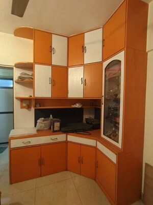 Kitchen in 2 BHK Apartment at Rutu Estate, Brahmand – for Rent