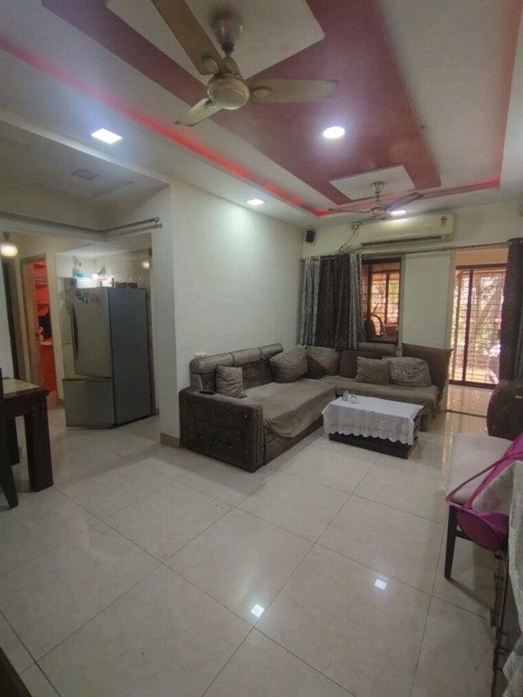 Living Room, rutu-estate 2 Bedroom 600 Sq.Ft. Apartment In Brahmand Thane 10493935