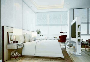 Master Bedroom in 3 BHK Apartment at Godrej Woodscapes, Budigere Cross – for Sale