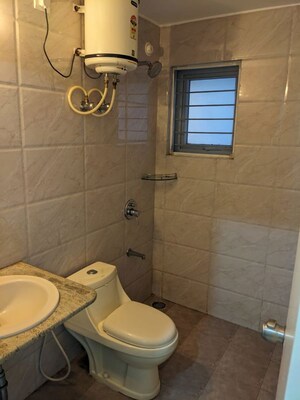 Bathroom in 3 BHK Apartment at Indiranagar – for Rent