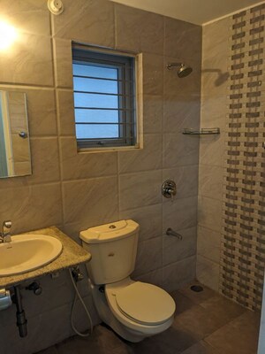 Bathroom in 3 BHK Apartment at Indiranagar – for Rent