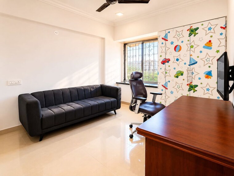 Bedroom, spring-hills 1 Bedroom 300 Sq.Ft. Apartment In Manpada Thane 10493982