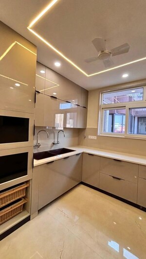 Kitchen in 4 BHK Apartment at Sector 20 – for Sale