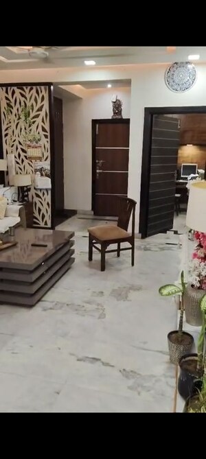 Living Room in 4 BHK Apartment at Sector 18 Dwarka – for Rent