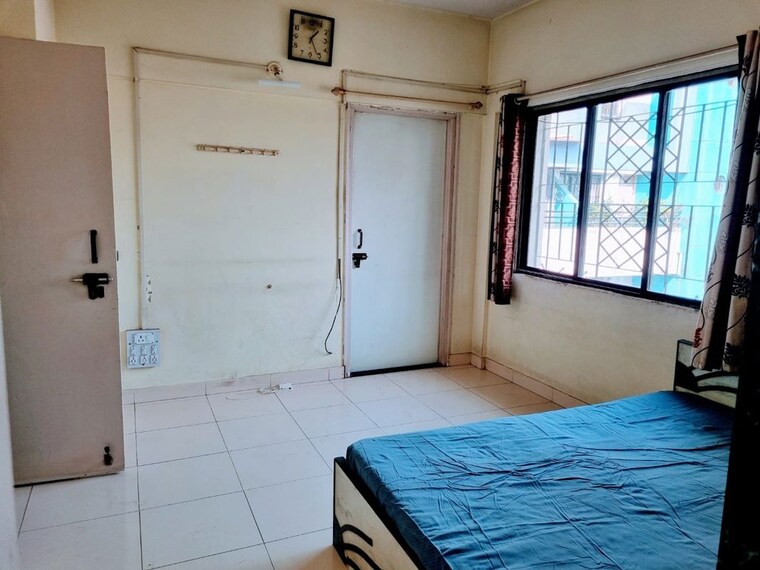 Master Bedroom, popular-colony-apartment 2 Bedroom 1000 Sq.Ft. Apartment In Warje Pune 10494035