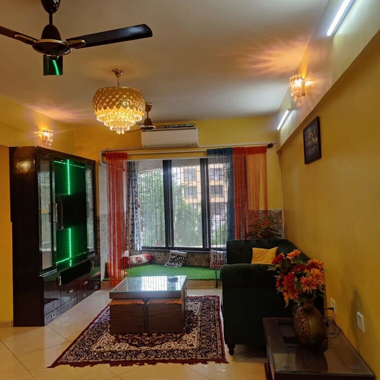 Living Room, maharaja-retreat-chs 2 Bedroom 700 Sq.Ft. Apartment In Goregaon East Mumbai 10494060