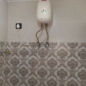 Bathroom in 2 BHK Apartment at Maharaja Retreat CHS, Goregaon East – for Rent