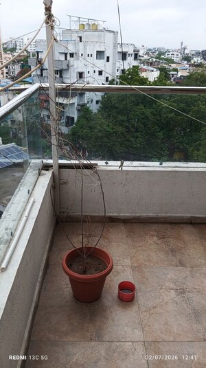 Balcony in 3 BHK Apartment at Clark Town – for Rent