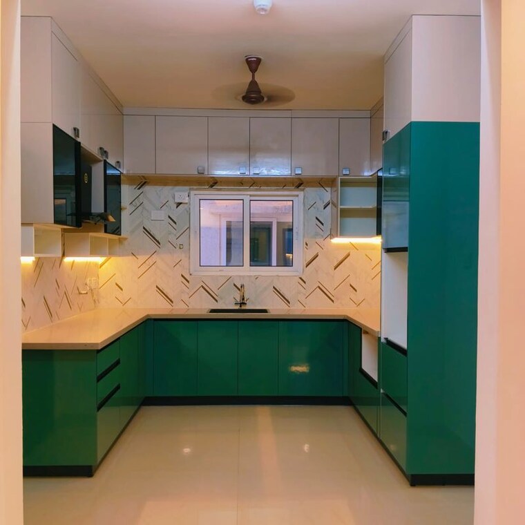 Kitchen, lansum-el-dorado 3 Bedroom 1860 Sq.Ft. Apartment In Narsingi Hyderabad 10493954